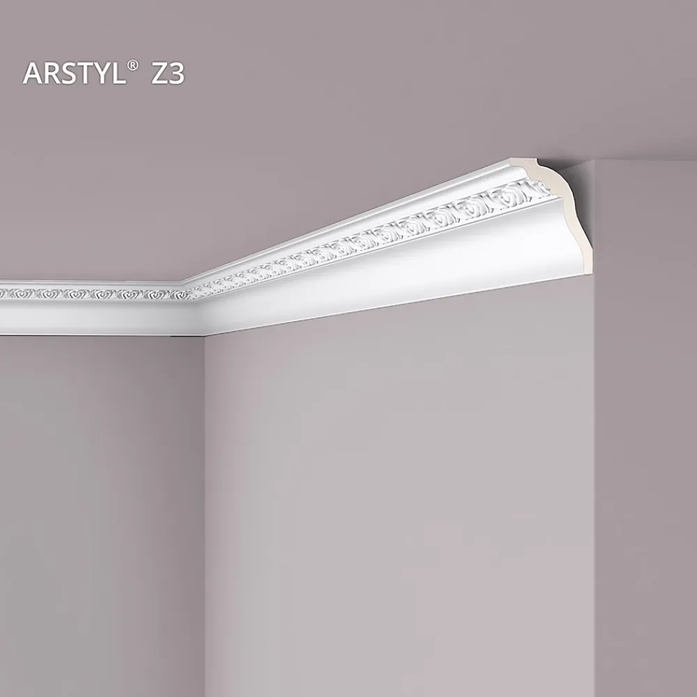 Noel & Marquet Corniche NMC Z3-box ARSTYL 1 carton 12 pièces Moulure décorative- Moulure Et Rosace De Plafond