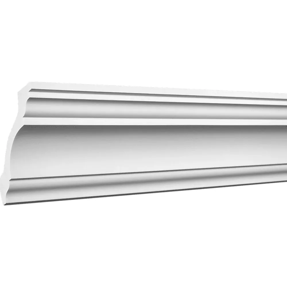 Cimaises Et Plus Corniche plafond C113 8,3 x 8 cm - Polyuréthane Cimaises &+- Moulure Et Rosace De Plafond