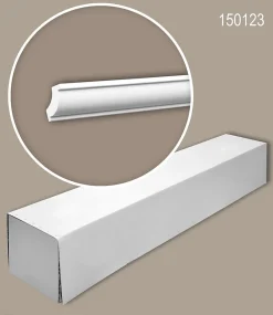 Profhome Corniche 150123 1 carton 36 pièces Moulure décorative- Moulure Et Rosace De Plafond