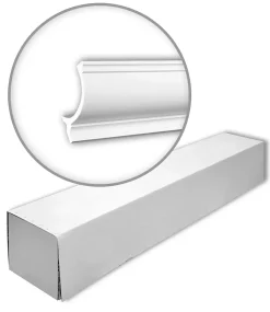 Profhome Corniche 150261 1 carton 6 pièces Moulure décorative- Moulure Et Rosace De Plafond