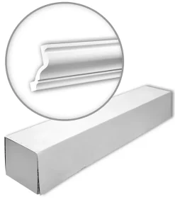 Profhome Corniche 150129 1 carton 12 pièces Moulure décorative- Moulure Et Rosace De Plafond