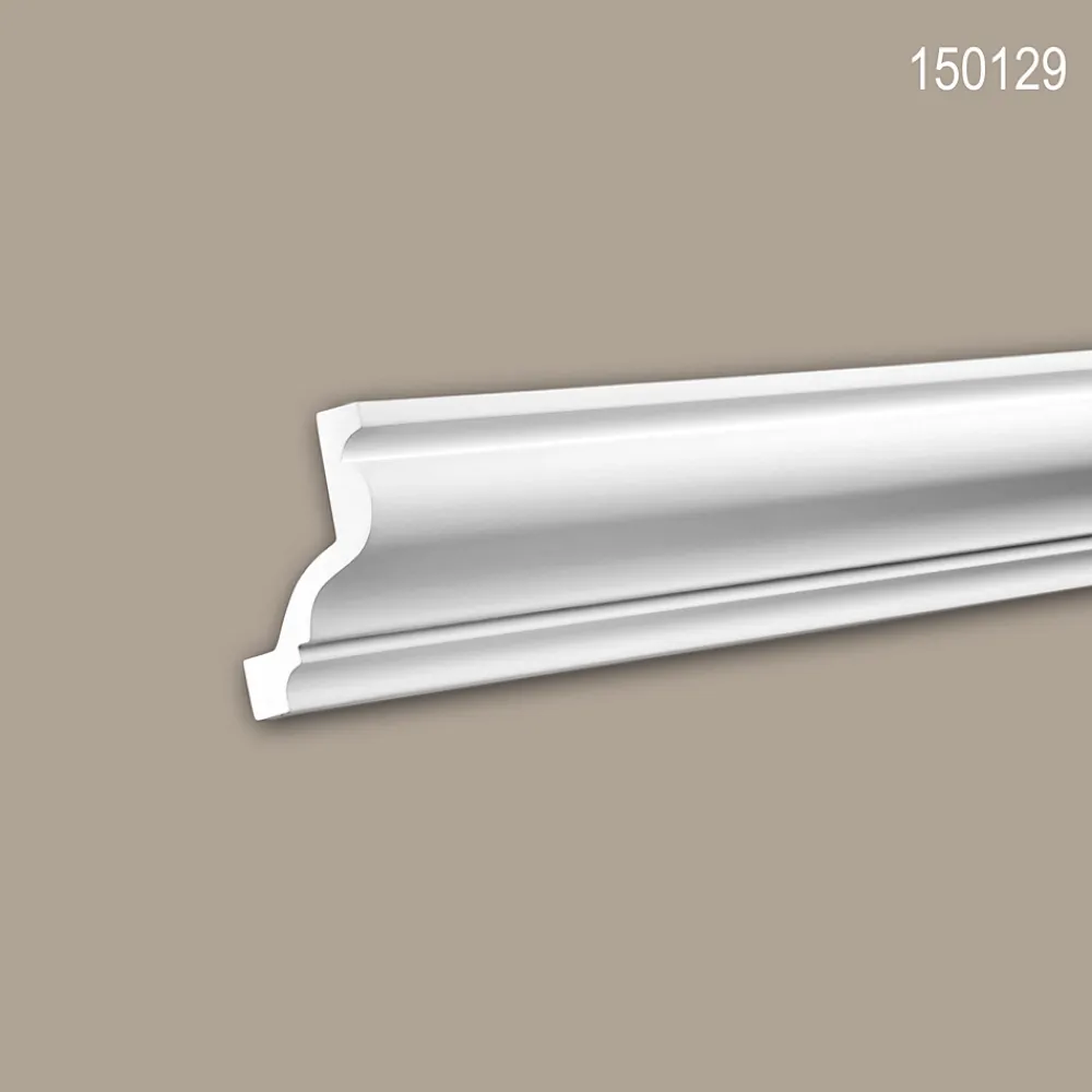 Profhome Corniche 150129 1 carton 12 pièces Moulure décorative- Moulure Et Rosace De Plafond