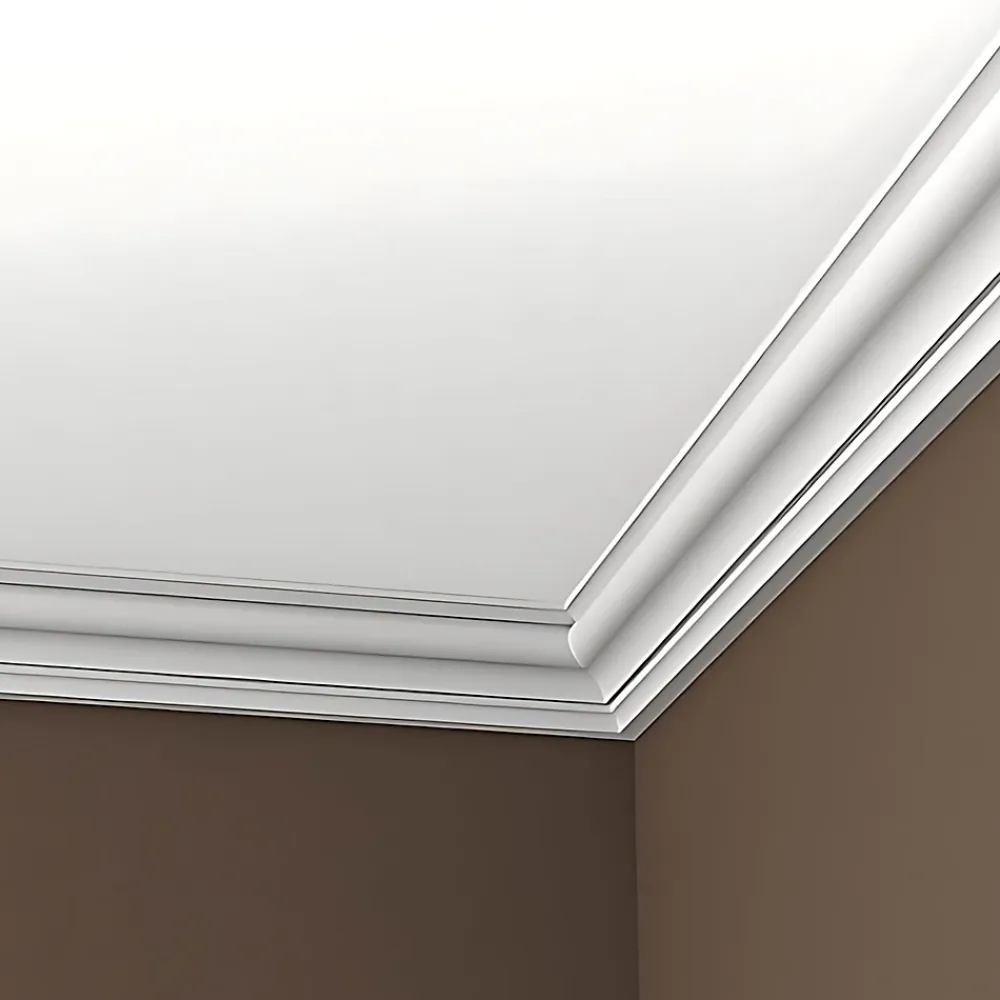 Profhome Corniche 150129 1 carton 12 pièces Moulure décorative- Moulure Et Rosace De Plafond