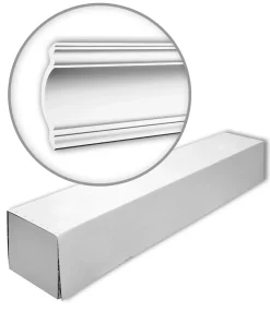 Profhome Moulure Et Rosace De Plafond<Corniche 150117 1 carton 8 pièces Moulure décorative