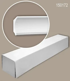 Profhome Moulure Et Rosace De Plafond<Corniche 150172 1 carton 24 pièces Moulure décorative