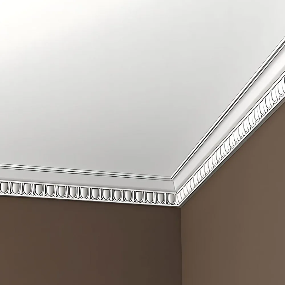 Profhome Corniche 150112 1 carton 16 pièces Moulure décorative- Moulure Et Rosace De Plafond