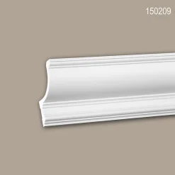 Profhome Corniche 150209 Moulure décorative Éclairage indirect- Moulure Et Rosace De Plafond