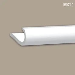 Profhome Moulure Et Rosace De Plafond<Corniche 150710 Moulure de plafond Corniche pour éclairage indirect 2 m