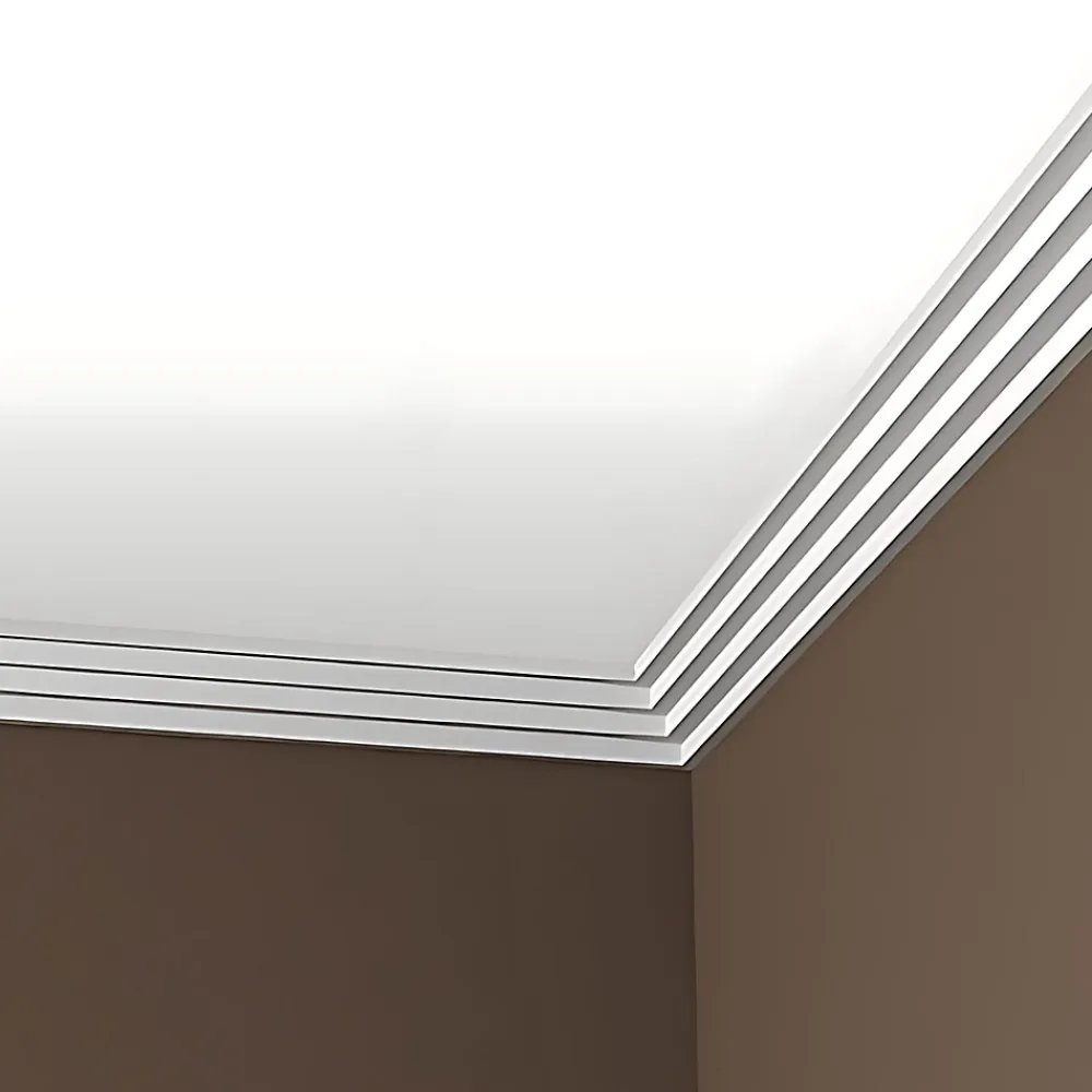 Profhome Corniche 150140 Moulure décorative- Moulure Et Rosace De Plafond