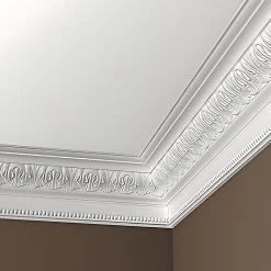 Profhome Corniche 150201 Moulure décorative- Moulure Et Rosace De Plafond