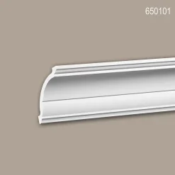 Profhome Corniche 650101 Moulure décorative- Moulure Et Rosace De Plafond