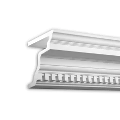 Profhome Corniche 431302 Profil de façade Moulure décorative Moulure décorative- Moulure Et Rosace De Plafond