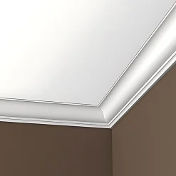 Profhome Moulure Et Rosace De Plafond<Corniche 150144F Moulure décorative flexible