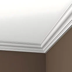 Profhome Moulure Et Rosace De Plafond<Corniche 150129F Moulure décorative flexible