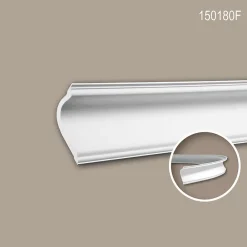Profhome Moulure Et Rosace De Plafond<Corniche 150180F Moulure décorative flexible