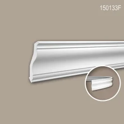 Profhome Moulure Et Rosace De Plafond<Corniche 150133F Moulure décorative flexible