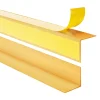 Quest Corniere d'angle interieur PVC 35x35mm Autocollante, 200 cm, or- Plinthe Pour Sol En Vinyle Et Pvc