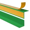 Quest Corniere d'angle interieur PVC 20x20mm Autocollante, 200 cm, vert gazon- Plinthe Pour Sol En Vinyle Et Pvc