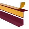 Quest Plinthe Pour Sol En Vinyle Et Pvc<Corniere d'angle interieur PVC 20x20mm Autocollante, 200 cm, bordeaux