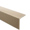 Quest Corniere PVC 27x27mm - Profil d angle souple de protection, 90 cm, beige- Plinthe Pour Sol En Vinyle Et Pvc