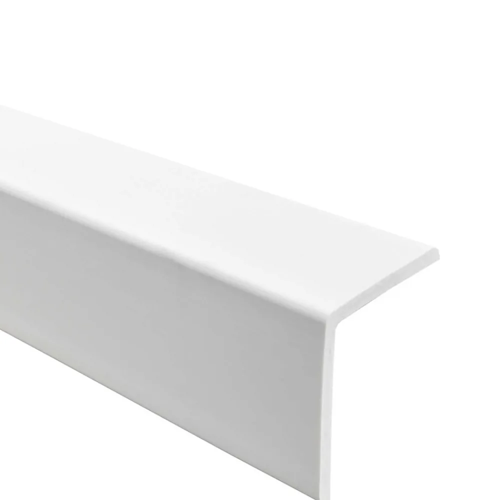 Quest Plinthe Pour Sol En Vinyle Et Pvc<Corniere PVC 40x40mm - Profil d angle souple de protection, 150 cm, blanc