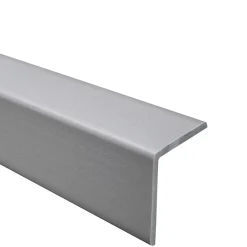 Quest Plinthe Pour Sol En Vinyle Et Pvc<Corniere PVC 35x35mm - Profil d angle souple de protection, 130 cm, argenté