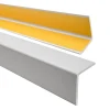 Quest Corniere PVC 35x35mm , Profile d angle autocollant, Protection murale, 80 cm, gris clair- Plinthe Pour Sol En Vinyle Et Pvc