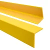Quest Corniere PVC 27x27mm , Profile d angle autocollant, Protection murale, 165 cm, jaune- Plinthe Pour Sol En Vinyle Et Pvc