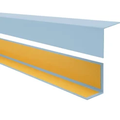 Quest Plinthe Pour Sol En Vinyle Et Pvc<Cornière PVC 15x15mm , Autocollante, Protection coins et arêtes, 150 cm, bleu clair
