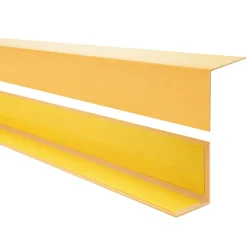 Quest Plinthe Pour Sol En Vinyle Et Pvc<Cornière PVC 20x10mm , Autocollante, Protection coins et arêtes, 150 cm, or
