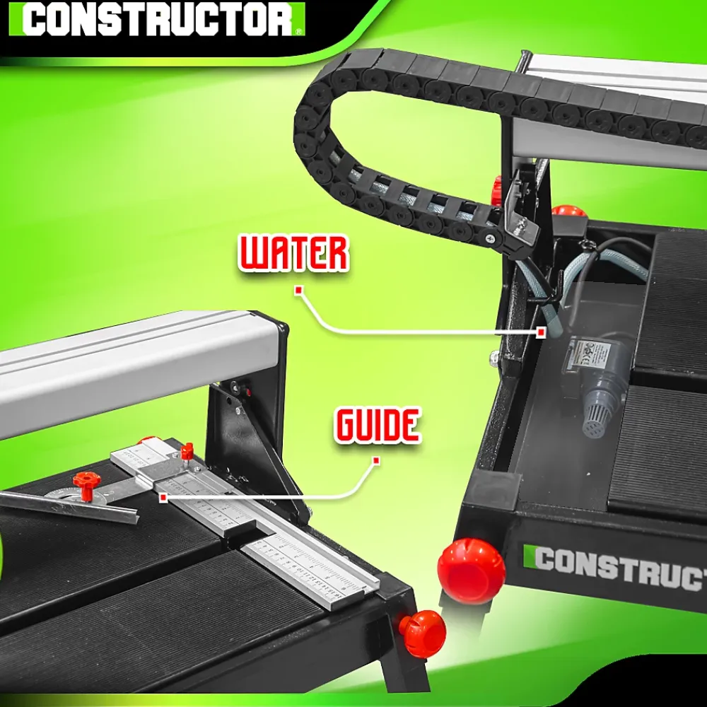 Constructor Coupe carrelages radial 800 W - 200mm - Longueur de coupe max 720mm -- Outils Du Carreleur