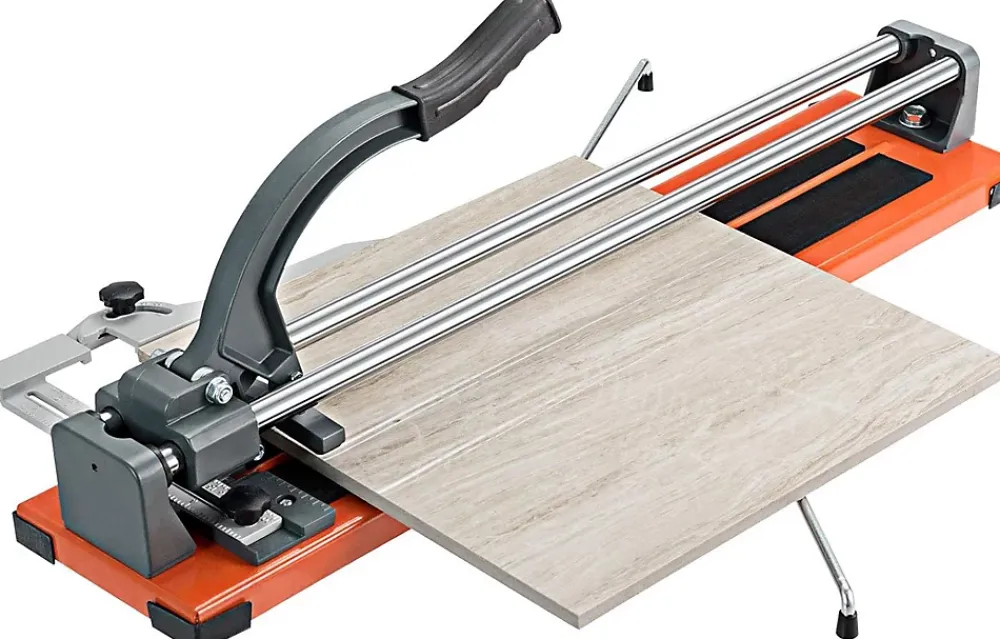 Giantex Outils Du Carreleur<Coupe-Carreaux Manuel avec Cadran en Alliage Amovible et Pieds de Support,Longueur 600 MM,Epaisseur Maximale 12 MM,Angle de Coupe