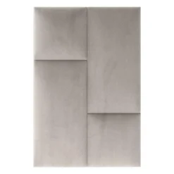 Decoon Panneau Mural Décoratif<Coussin mural velours beige - 60 x 30