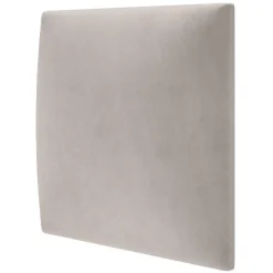 Decoon Coussin mural velours beige - 30 x 30- Panneau Mural Décoratif