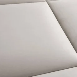 Decoon Coussin mural velours beige - 30 x 30- Panneau Mural Décoratif