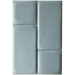 Decoon Panneau Mural Décoratif<Coussin mural velours vert pastel - 30 x 30