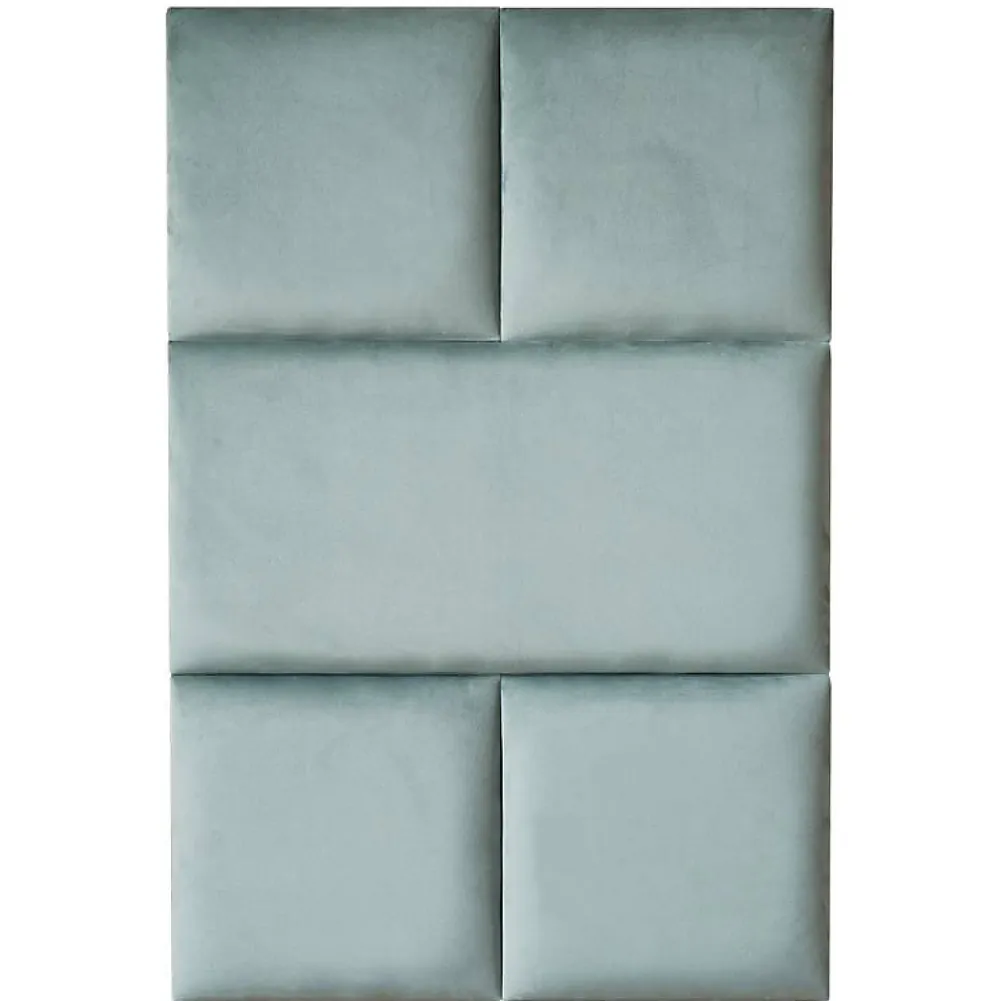Decoon Panneau Mural Décoratif<Coussin mural velours vert pastel - 30 x 30