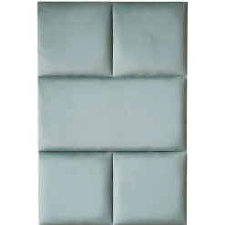 Decoon Panneau Mural Décoratif<Coussin mural velours vert pastel - 60 x 30