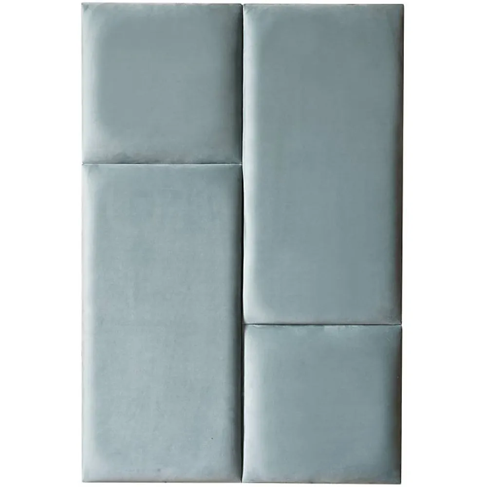 Decoon Panneau Mural Décoratif<Coussin mural velours vert pastel - 60 x 30