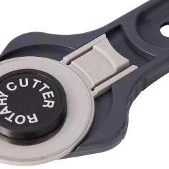 GoodHome Couteau à lame circulaire pour papier peint 18cm- Outils Du Tapissier