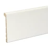 GoodHome Plinthe Bois|Plinthe Bois<Couvre-plinthe MDF Blanc 220 x 13,8 cm Décor 10 (vendue à la pièce)