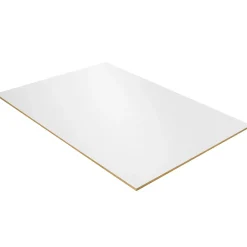 Creative Deco Panneau Bois, Osb, Mdf<10 x A3 Panneau MDF Blanc Double Face 420 x 300 x 3 mm - Feuille Planche Bois Brut - Découpe Laser, Pyrogravure