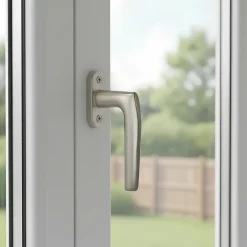 Poignée De Fenêtre<Crémone fenêtre 1/2 baton aluminium doré mat