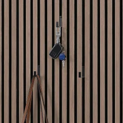 Brand Home Deluxe Crochets à vêtements pour panneau acoustique RASTO - lot de 6- Panneau Décoratif En Bois