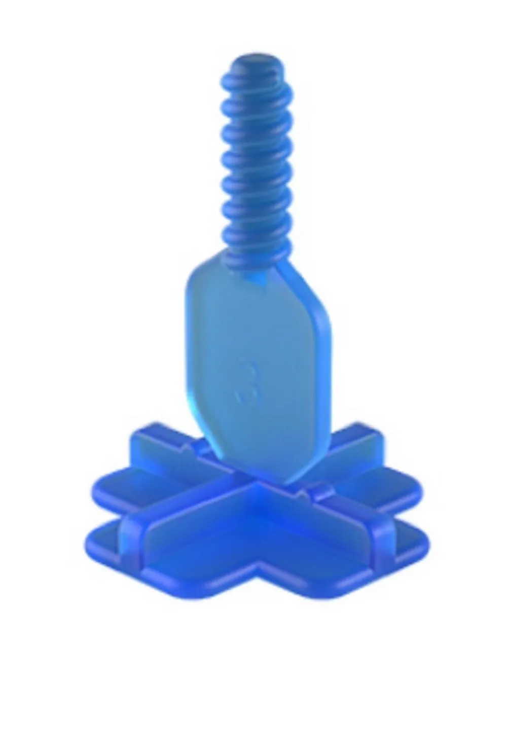 Pavilift Croisillons autonivelants à vis en + - croisillons autonivelants à vis en + en 2 mm - Seau de 1000 croisillons- Outils Du Carreleur