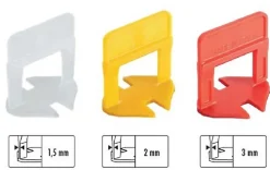 Raimondi Croisillons base RLS HD nivelant - Epaisseur 2mm - sachet de 250 pièces- Outils Du Carreleur