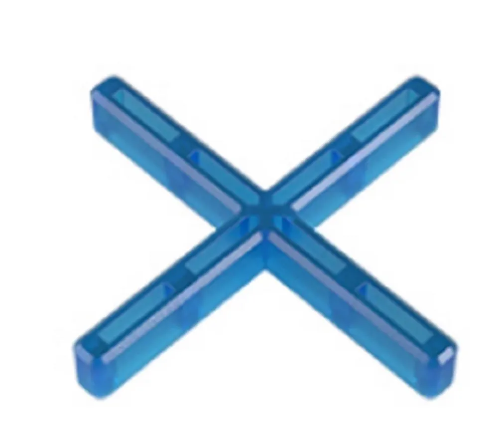 Pavilift Croisillons de carreleur en + - Croisillons en + de carreleur 3 mm - Bleu - Carton de 1500 croisillons- Outils Du Carreleur