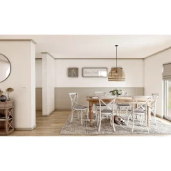 Decoflair Moulure Et Rosace De Plafond<D7 Moulure de plafond Polystyrène 45 x 40 x 2000 - 2 pièces