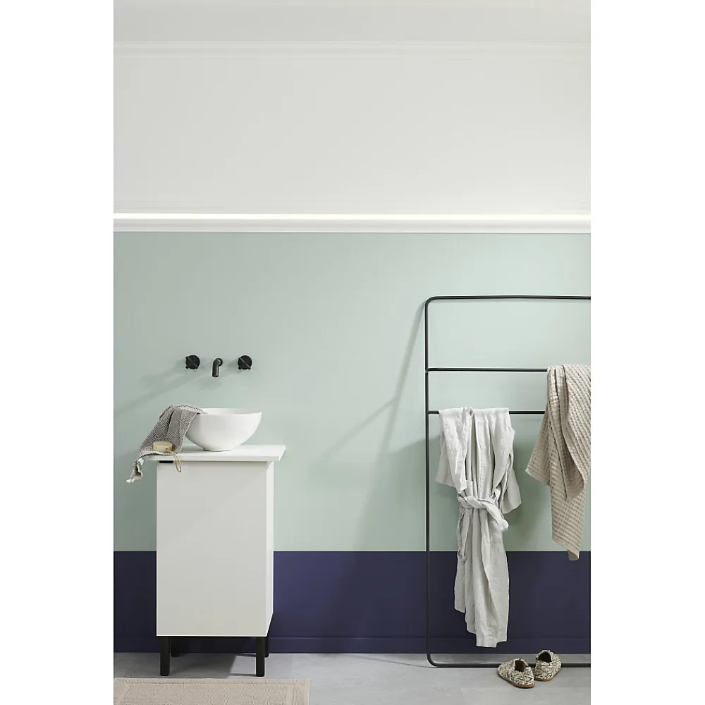 Decoflair D9 Moulure de plafond Polystyrène 70 x 70 x 2000 - 1 pièce- Moulure Et Rosace De Plafond