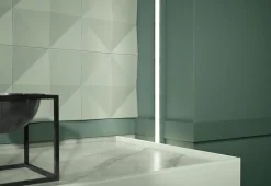 Noel & Marquet Moulure<3d panneau mural NMC ARSTYL PYRAMID Dalle pour mur et plafond Élement décorative